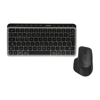 Kit teclado y mouse inalámbrico 2.4hz creator krea mk750 acteck advanced series teclado inalámbrico dongle 2.4mhz - rango 10m