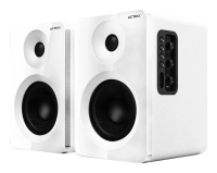 Bocinas tipo estudio  dynamic exact r  bs700 elite series - sonido estereo 2.0, potencia 50w rms, color blanco. br-940825
