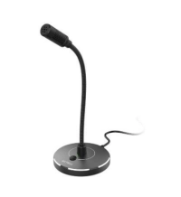 Micrófono profesional  devo style mc450 advanced series acteck  micrófono alámbrico - color negro. ac-940979