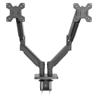 Monitor Acteck AC-944724, Soporte doble f590 motion sm727 soporte articulado para doble con c-clamp