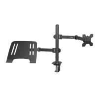 Laptop Acteck AC-944786, Soporte doble para monitor enforce zone sm525 soporte doble articulado para monitor con altura ajustable con c-clamp