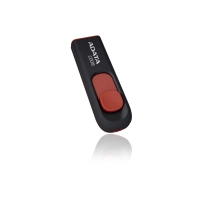 Memoria usb adata c008 - negro, 16 gb, usb 2.0