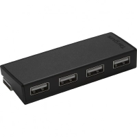 Hub usb targus - usb 2.0, negro, 4 puertos