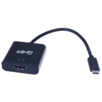 Adaptador ghia convertidor usb 3.1 tipo c macho a hdmi hembra / salida de video 4k