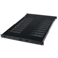 Startech.com estante charola bandeja para gabinetes y racks de servidores con profundidad ajustable - acero laminado en frío (crs) - 80kg capacidad de peso estático