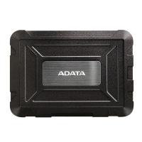 Gabinete para disco duro adata ed600 - serial ata iii, 2.5 pulgadas, negro