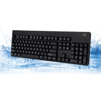 Teclado adesso akb-630ub impermiable - antimicrobiano, cable usb