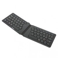Teclado ergonómico bluetooth plegable akf003us