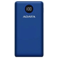 Powerbank  adata p20000qcd - azul, 20000 mah