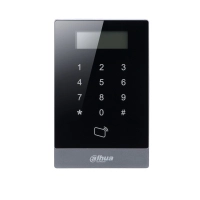 Dahua asi1201a-d- teclado touch para control de acceso con pantalla lcd/lectora de tarjetas id/funcion independiente/30 - 000 usuarios/150, 000 registros