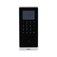 Dahua asi2201h-dw - control de acceso profesional wifi para 30,000 usuarios tarjetas id 125 khz |  teclado touch | fácil instalación, gestión remota dsspro y smartpss lite