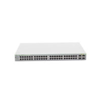 Switch allied telesis gigabit websmart de 48 puertos 101001000 mbps (4 x combo) + 4 puertos gigabit sfp combo. at-gs950-48-10.
