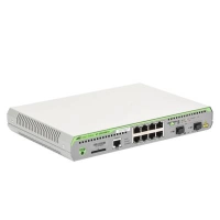 Switch allied telesis administrable centrecom gs970m - capa 3 de 8 puertos 101001000 mbps + 2 puertos sfp gigabit. at-gs970m10-10