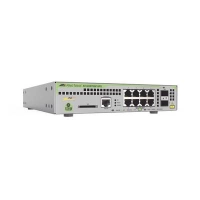 Switch allied telesis poe+ administrable centrecom gs970m. capa 3 de 8 puertos 101001000 mbps + 2 sfp gigabit - 124 w. at-gsp70m10ps-r-10.