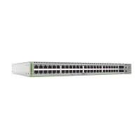 Switch allied telesis administrable centrecom gs980m - capa 3 de 48 puertos 101001000 mbps+ 4 sfp gigabit. at-gs980m-52-10.