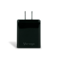 Cargador para pared. vorago au-350-bk negro. quick charge/ cargador de pared / negro. quick charce 3.0a pd 20w usb a y tipo c negro