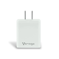 Cargador para pared. vorago  au-350-wh blanco. quick charge/ cargador de pared / blanco. quick charce 3.0a pd 20w usb a y tipo c blanco
