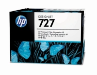 Cabezal hp 727 - b3p06a, negro mate - negro fotográfico - cian - magenta - amarillo - gris