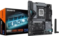 Tarjeta madre gigabyte b860 eagle wifi6e / socket lga 1851 intel ultra / ddr5 9066 mt/s / wifi 6e / bt 5.3 / pcie 5.0 / atx