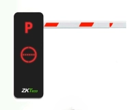 Zkteco bgm1060l -barrera vehicularbrazo recto telescópico dirección ajustable6 mgabinete luz led indicador de estado  5s de apertura  incluye 2 controles  módulo wi-fi para conectarse con app zk barrier gratuita y apertura o cerrar