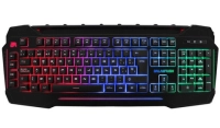 Teclado gamer balam rush murder usb prog 3 colores led negro br-929646