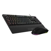 Kit gamer balam rush squad master pro ktm777 / teclado y mouse / alambrico / iluminacion rgb / anti-ghosting / membrana / 113 teclas / optico / 12800 dpi / 6 botones /  negro / br-936903