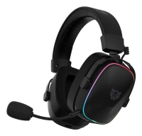Audifonos gamer aeon expert hs1100 / diadema inalambricos / bt 5.3 - dongle usb - aux 3.5 mm / pc - disp moviles - consolas / microfono omnidireccional / rgb / 20 - 20 khz / negro / br-938501