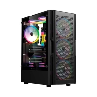 Gabinete gamer media torre atx dragonfly ventra gm570  factor atx - micro atx - mini itx
