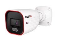 Cámara bala ip 2 mp - lente fijo 2.8mm (105°), de dia detecta hasta 41 mtsreconoce 8 mtsidetifica 4 mts, ir hasta 20 mts, microfono, wdr, ip67, poe