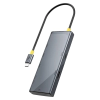 Hub USB Acteck C-944601, 7 en 1 nexus dock pro hn920 hub 7 en 1 - 1 puerto hdmi 4k60hz, 2 puertos usb-a 3.2 5gbps