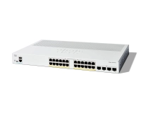 Switch cisco catalyst c1300-24p-4g - montable en rack, equipo sustituto del cbs350-24p-4g-na