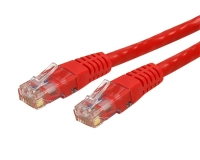 Startech.com cable de red 30.4m categoria cat6 utp rj45 gigabit ethernet etl - patch moldeado - rojo - cable for dispositivo de red - 10gbits - cable de conexión - oro conector chapado - cmg - 24 awg - rojo