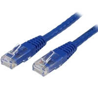 Cable azul moldeado de 3m cat6 rj45 utp de red gigabit ethernet