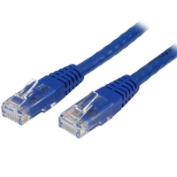 Startech.com cable de red rj45 cat6 azul de 91cm - paquete de 10 - con conectores moldeados - 24 awg - ethernet etl (c6patch3bl10pk) - cable for dispositivo de red, hub, workstation, enchufe de alimentacióndatos - cable de conexión - oro contacto chapado - 24 awg - azul