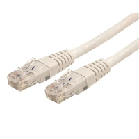 Startech.com cable de red 91cm categoría cat6 utp rj45 gigabit ethernet etl - patch moldeado - blanco - cable for dispositivo de red, enchufe de pared, dispositivo voip, hub, dispositivo de seguridad, panel de distribución, workstation - 10gbits - cable de conexión - oro conector chapado - cmg - 24 awg - blanco