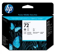 Cabezal hp 72 - c9380a, gris/negro fotográfico