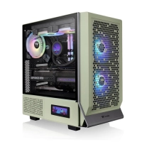 Gabinete thermaltake ceres 300 ca-1y2-00mewn-00 tg argb matcha green