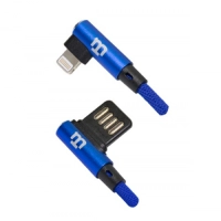 Cable blackpcs (ca-lateral) tipo lightning azul 100 cm 2a (cablpl-2)