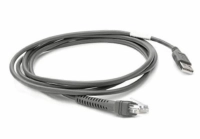 Zebra 7ft straight usb cable shielded connector
