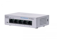 Switch cisco cbs110-5t-d-na - plata, 5