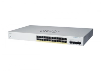 Switch  cisco cbs220-24fp-4g-na - blanco, 24 puertos