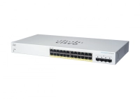 Switch  cisco cbs220-24t-4g-na - blanco, 24 puertos