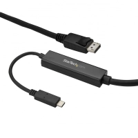 Cable adaptador de 3m usb-c a displayport 4k 60hz - negro - cable usb tipo c a dp - cable de video usbc - startech.com mod. cdp2dpmm3mb