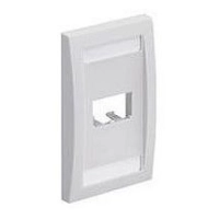 Placa para pared panduit - 2, color blanco, abs sintéticos, 6, 98 cm, 11, 43 cm