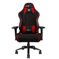 Silla gaming game factor cgc600-rd - gamer, negrorojo