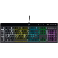 Teclado gaming k55f pro lt-blk-rbrdme-znd rgb refurbish