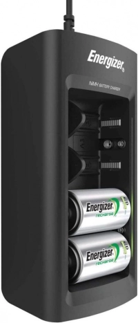 Carga cualquier pila de la marca energizer
protección contra cortocircuitos y polaridad invertida
temporizador de seguridad para evitar sobrecarga
detección de batería defectuosa
color negro y plate