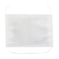 Cubrebocas desechable 2 capas blanco 20 piezas