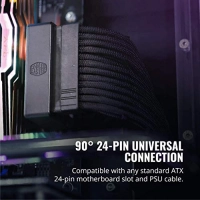 Adaptador cooler master atx 24 pin 90 grados cma-cemb00xxbk1-gl