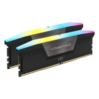 Memoria dimm ddr5 corsair (cmh32gx5m2b6600c38) 32gb 6600mhz (2x16gb) vengeance rgb,negro cl38-106